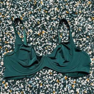 CUUP The Scoop Micro unlined bra, 36C, Serpentine